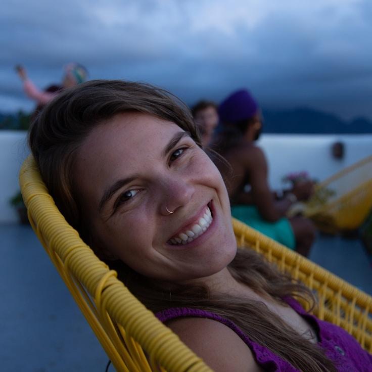 Portrait of Nova Reyes, group coordinator and fusion cuisine expert